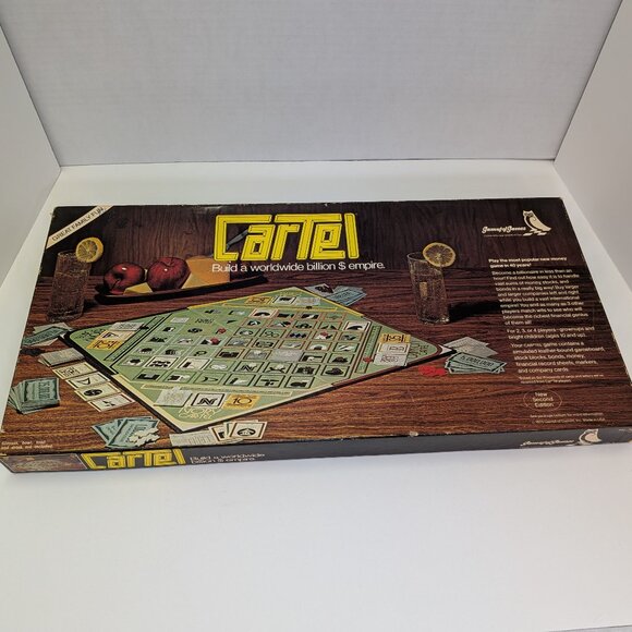 Vintage 1974 Cartel Board Game 2nd Edition Gamut of Games No. 105 Complete - Picture 16 of 16